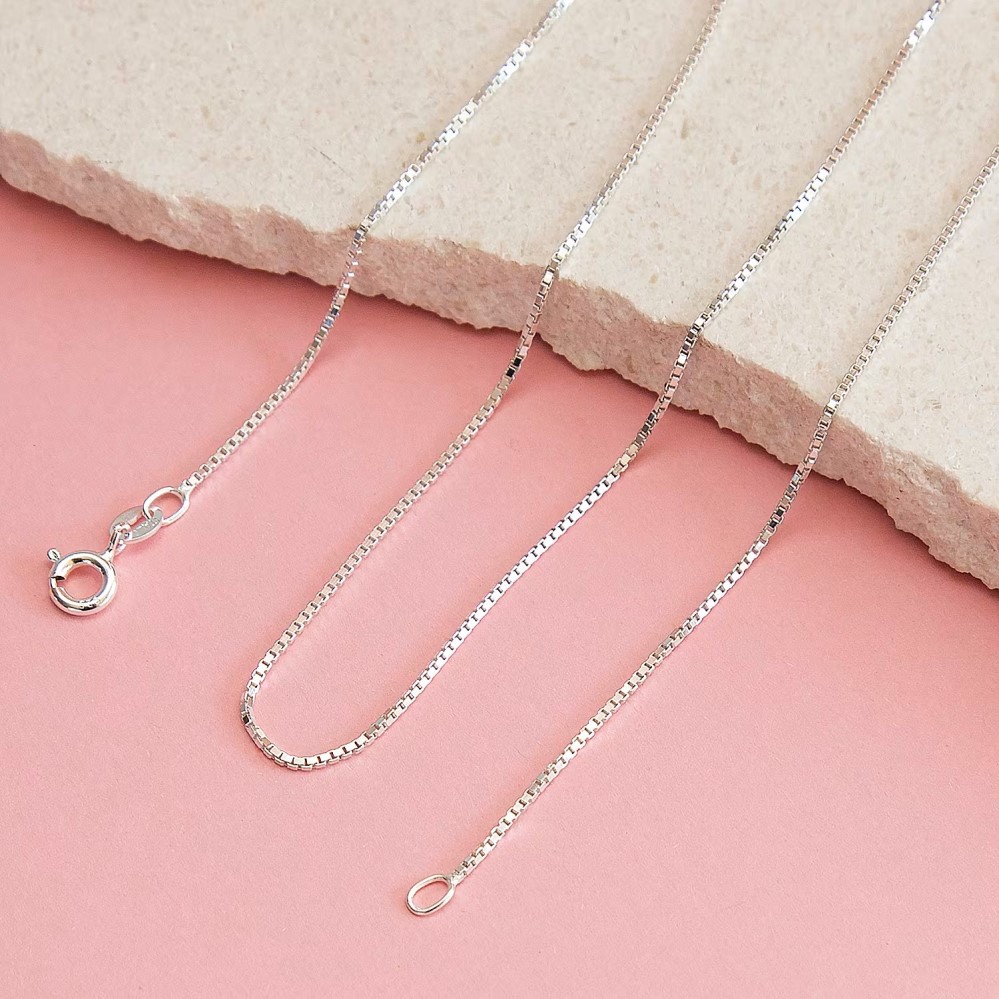 20 inch silver chain