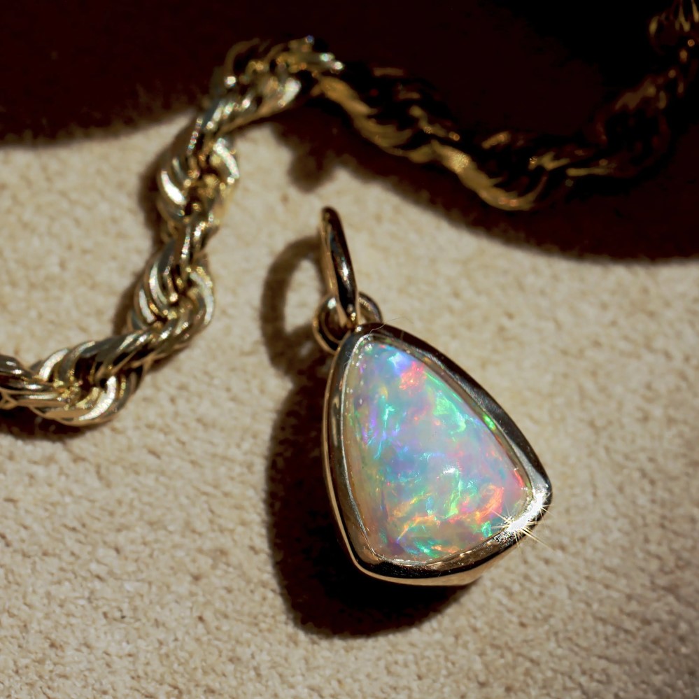 opal pendant