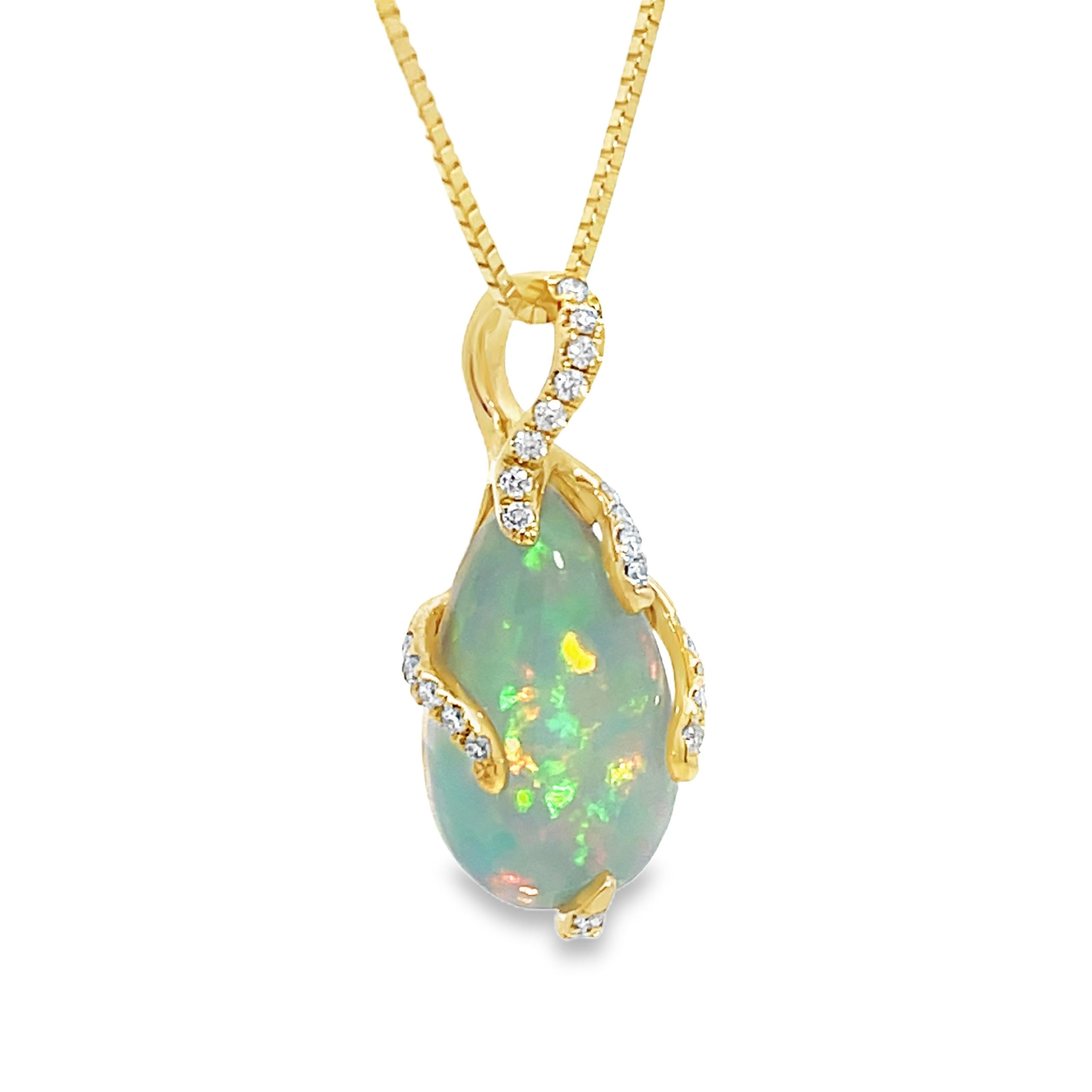 opal pendant