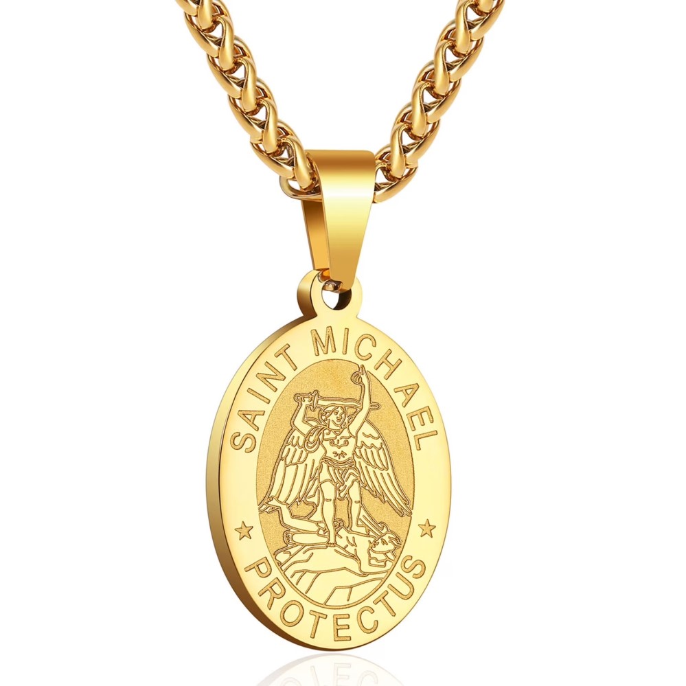 st michael pendant