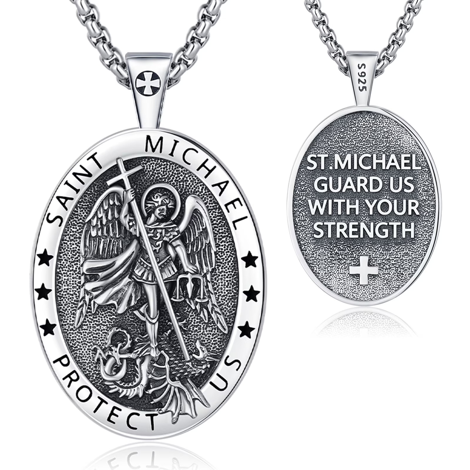 st michael pendant